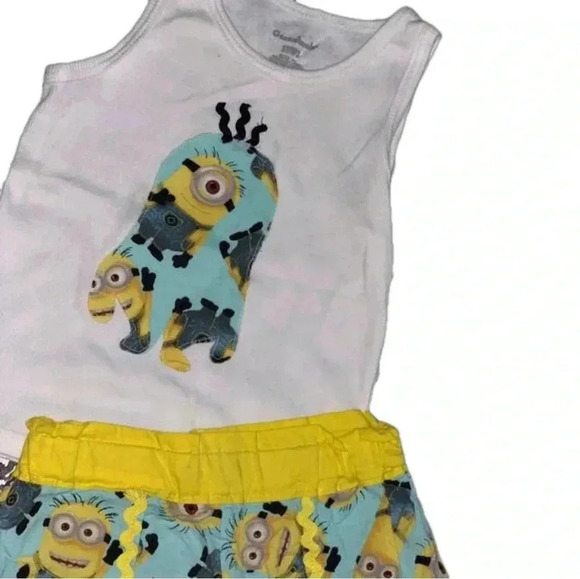 Other - HANDMADE MINION SHORTS SET MADE FOR VACATION!!